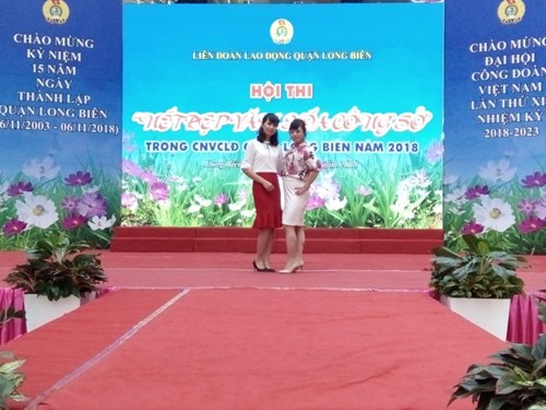 Trường mầm non Long Biên tham gia Hội thi
“Nét đẹp văn hóa công sở”
